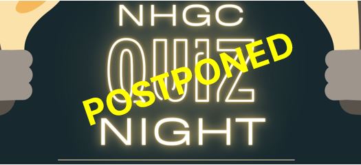 QUIZ NIGHT  – Postponed until a date TBA